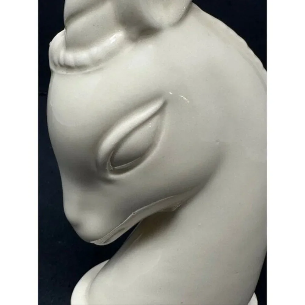 Vtg 1940s PRINCETON CHINA Art Deco GAZELLE ANTELOPE HEAD Trenton New Jersey - Picture 8 of 9